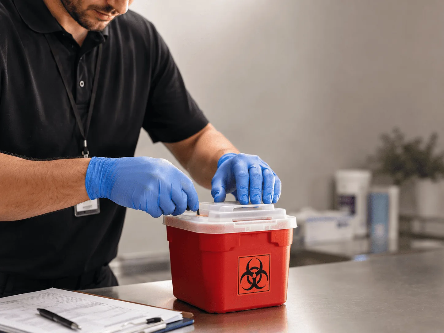 Why choose Sharps Waste Disposal in Gravity, IA